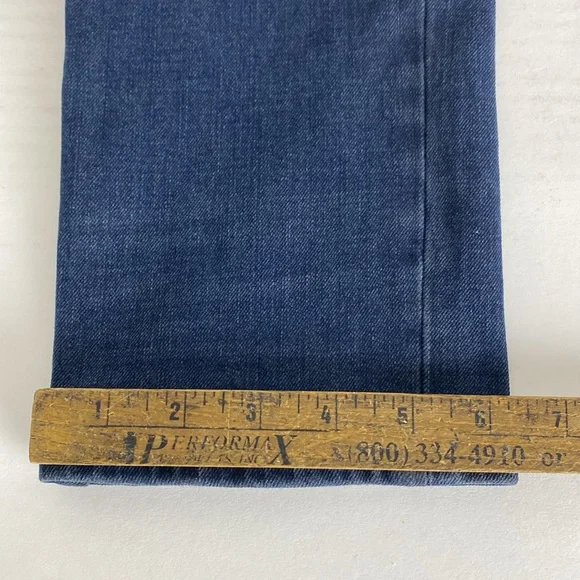 Ksubi Van ankle Jeans Stretch Blue button Fly Men’s Size 38 x 32”